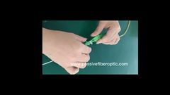 دليل تركيب موصل الألياف الضوئية السريع SC/UPC SC/APC، موصل ميداني قابل للتركيب FIC