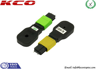 MPO Loopback Attenuator MTP Loopback Attenuator 1-20dB Attenuation Range for 40G 100G QSFP MPO APC Fiber Optic Loopback Plug
