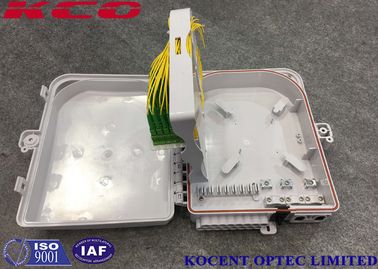 Outdoor Anti UV Fiber Optic Splitter Terminal Box 1*32 Splitter Box With SC/APC FTTH 24 ports