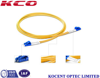 Single Mode Duplex LC/UPC Fiber Optic Patch Cord 2.0mm PVC LSZH for High Density Connectivity