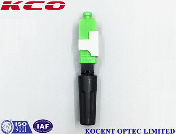Green FTTH Solution Fiber Optic Fast Connector SC APC with 55mm and 60mm Lengths