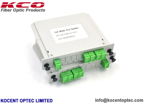 Small Size 0.3m Length 1x4 Fiber Optic Splitter with SC/APC Connector for Terminal ODF ODB Box