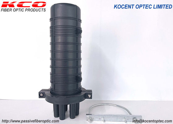 6 Port Vertical Buried Underground Fiber Optic Splice Closure 12-144 Fibers Dome Fiber Optic Joint Closure