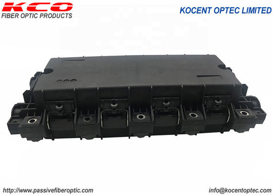 144 Core IP68 Waterproof Horizontal Inline Fiber Optic Splice Closure for FTTH GPON Networks
