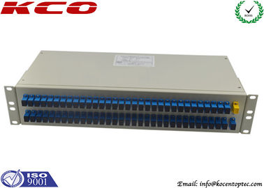 Rack Type 1:64 Fibre Optic Splitter PLC 1x64 Corning Optical Fiber Passive Optical Networks