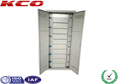 في الأماكن المغلقة 19 "الألياف البصرية إطار توزيع 720 ألياف النوى فو لشبكة FTTB