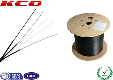 2 Core Outdoor FTTH Drop Cable Fiber To The Home Cable with LSZH PVC Cover for Aerial Pipeline