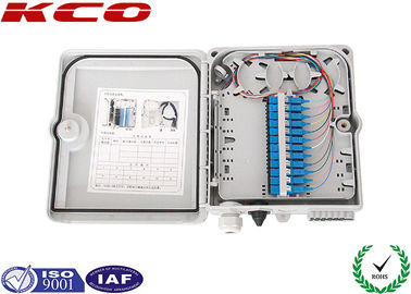 مربع المحطة الطرفية ماء الألياف البصرية 12 فو ODF الإغلاق للكابلات FTTB