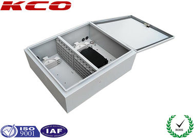 جدار الخيالة الصلب الألياف البصرية محطة مربع 72 ألياف 0.15dB الإدراج الإدراج