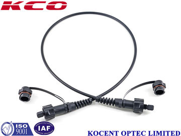 IP67 ODVA MPO/APC G652D Water Proof Optic Fiber Patch Cable for FTTA CPRI RRU LTE