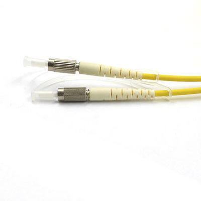 1M Simplex Duplex DIN UPC Fiber Optic Patch Cord with LSZH PVC Sheath for Data Centers