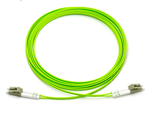 1M / 3M / 5M / 10M تخصيص FTTH Fiber Optic Patch Cord 0.9mm LSZH الغطاء LC / SC / ST