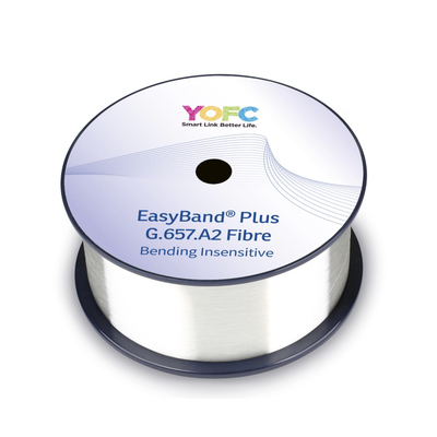 YOFC G657A2 EasyBand Plus ثني غير حساس للطريقة الواحدة الألياف الأساسية الألياف الضوئية العارية