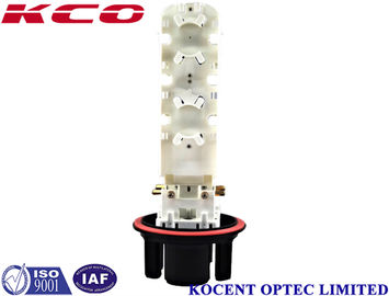 1 In 6 Out Dome Type Fiber Optic Splice Closure with 288 Cores Capacity Fiber Optic Joint Box for PLC Splitter Networks