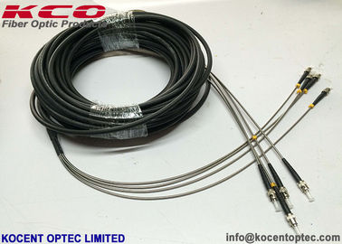 0.2dB Insertion Loss 4 Core 50/125um Fiber Optic Patch Cable for High-Speed Data Transmission
