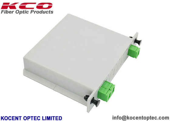 LGX Type 1x2 Fiber Optic Splitter with SC/APC Connector for FTTH FTTA Featuring Low Insertion Loss and Telcordia GR-1221 GR-1209 Compliance