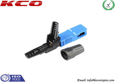 Drop Cable Fiber Optic Connector Assembly SC / UPC Indoor FC LC SC Customized