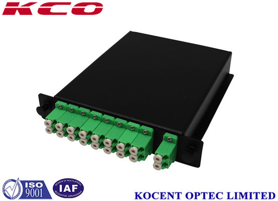 LC / APC Duplex 2 * 16 G657A2 الألياف الضوئية PLC الفاصل LGX Box